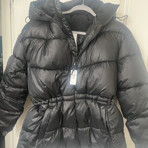 GAP Black Puffer Jacket XL